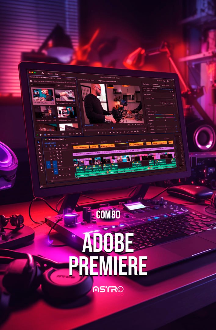 Curso - Combo do Editor - Kiwify AstroComboAdobe Premiere