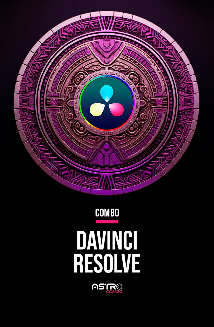 Curso - Combo do Editor - Kiwify AstroComboDavinci Resolve